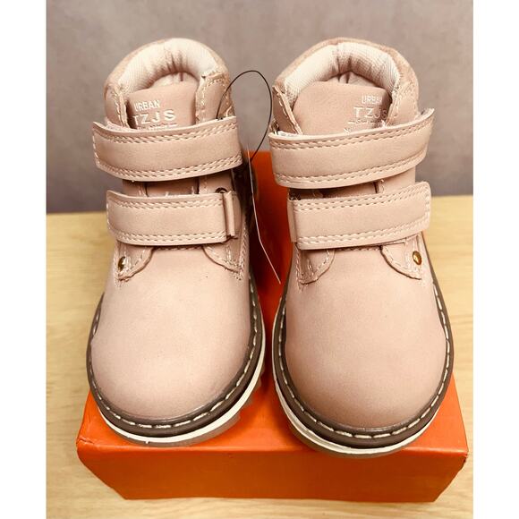 TZJS Kids Hiking Boots for Girls Waterproof Outdoor with Hook & Loop Size 6 - Picture 7 of 10